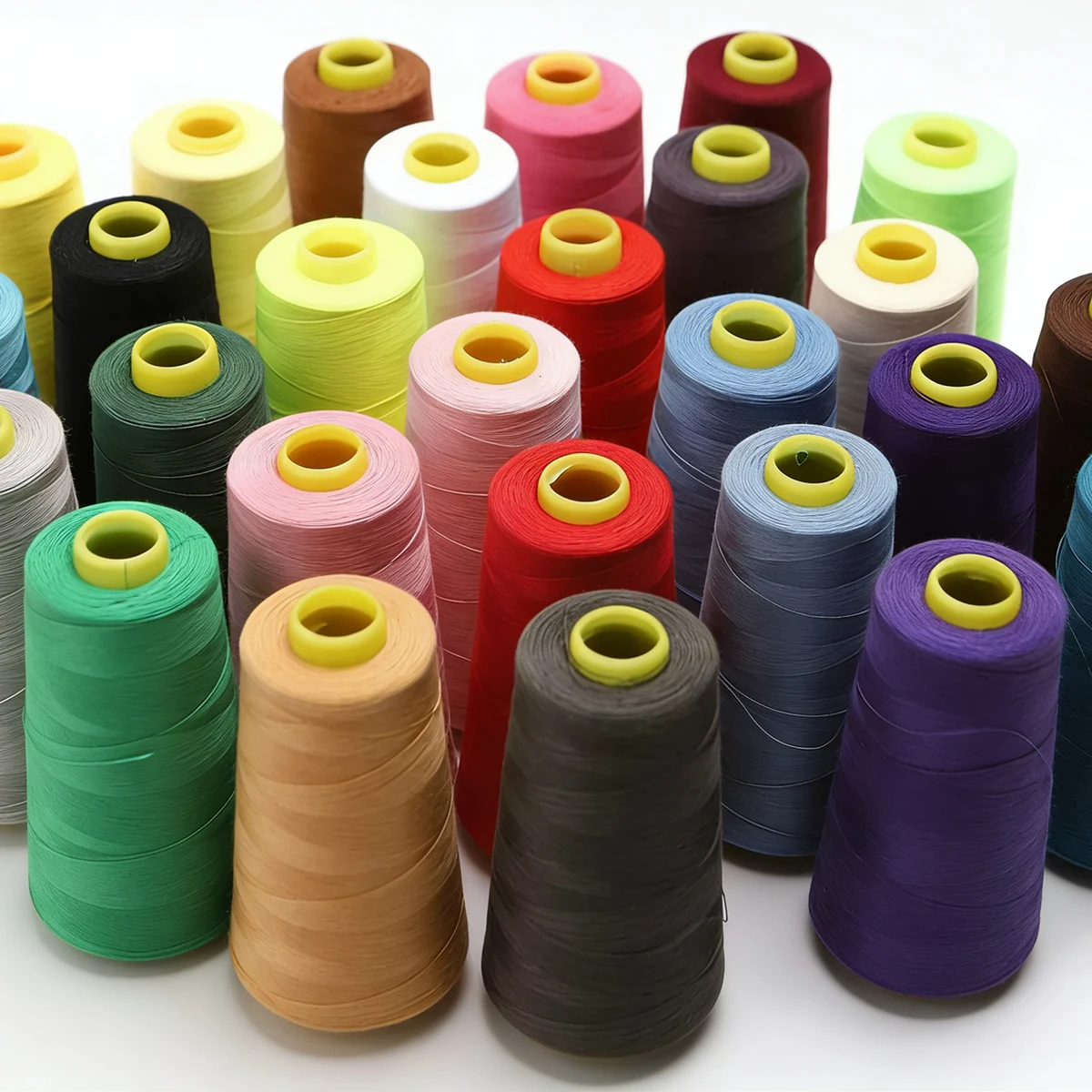What are the types of sewing thread thickness?