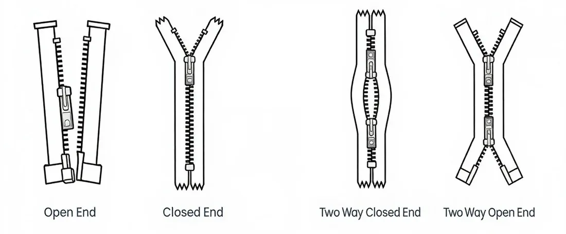 Nylon Zippers