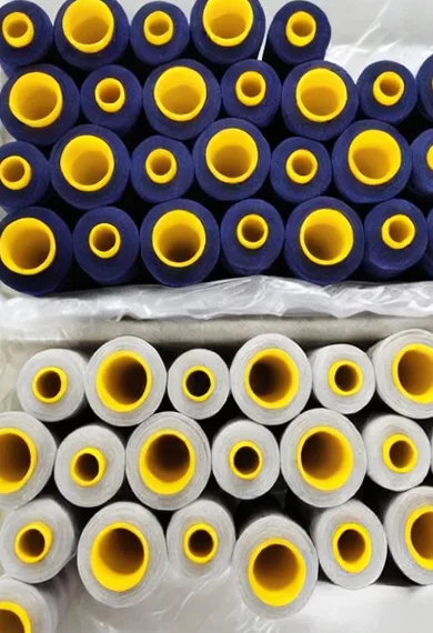 Recycled Spun Polyester Yarn