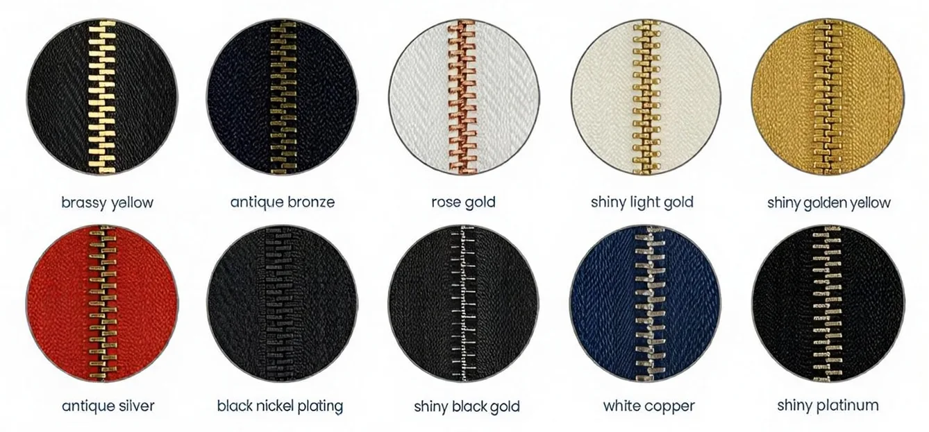 Zipper Teeth color custom