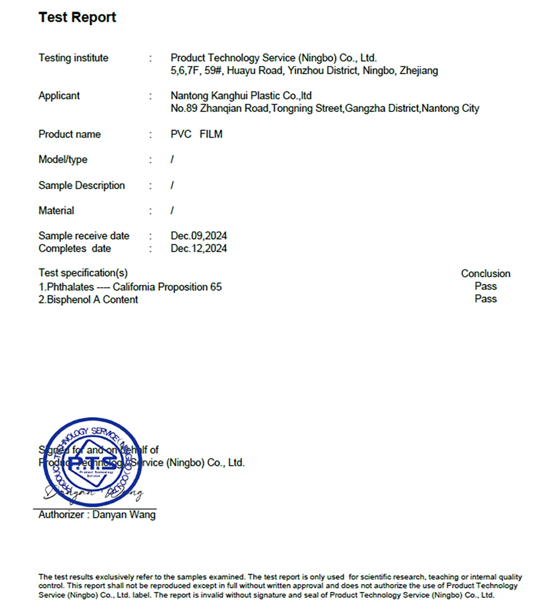 PVC Film